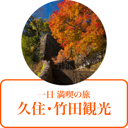 一日満喫の旅 久住・竹田観光